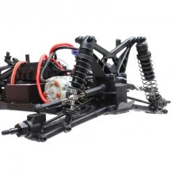 Losi 1/18 Mini-T 2.0 2WD Stadium Truck Brushed RTR, Red/White -Losi Sales LOS01015T1 A15 2PSUL73U