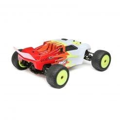 Losi 1/18 Mini-T 2.0 2WD Stadium Truck Brushed RTR, Red/White -Losi Sales LOS01015T1 A2 2PSUL73U
