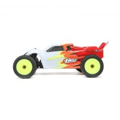 Losi 1/18 Mini-T 2.0 2WD Stadium Truck Brushed RTR, Red/White -Losi Sales LOS01015T1 A3 2PSUL73U