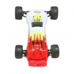 Losi 1/18 Mini-T 2.0 2WD Stadium Truck Brushed RTR, Red/White -Losi Sales LOS01015T1 A7 2PSUL73U