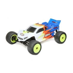 Losi 1/18 Mini-T 2.0 2WD Stadium Truck Brushed RTR, Red/White -Losi Sales LOS01015T2 A0 DBPVH4QD
