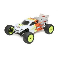 Losi 1/18 Mini-T 2.0 2WD Stadium Truck Brushed RTR, Red/White -Losi Sales LOS01015T3 A0 KJASHLA6