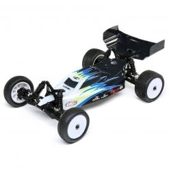 Losi 1/16 Mini-B 2WD Buggy Brushed RTR, Black/White Blk