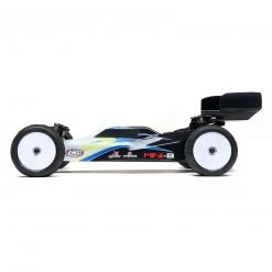 Losi 1/16 Mini-B 2WD Buggy Brushed RTR, Black/White Blk -Losi Sales LOS01016T2 A02 F05FWOLI