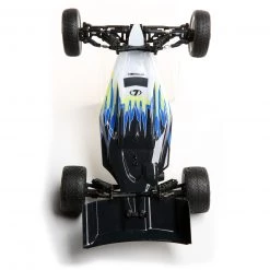 Losi 1/16 Mini-B 2WD Buggy Brushed RTR, Black/White Blk -Losi Sales LOS01016T2 A06 F05FWOLI