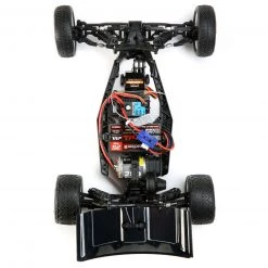 Losi 1/16 Mini-B 2WD Buggy Brushed RTR, Black/White Blk -Losi Sales LOS01016T2 A09 F05FWOLI