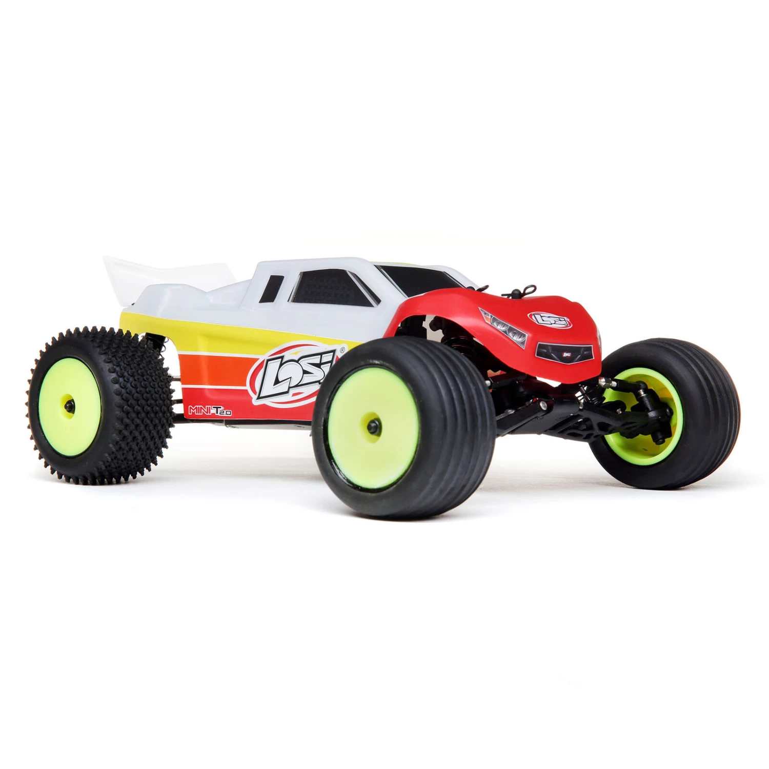 Losi 1/18 Mini-T 2.0 2WD Stadium Truck Brushless RTR, Red 4 Losi 1/18 Mini-T 2.0 2WD Stadium Truck Brushless RTR, Red - Image 2