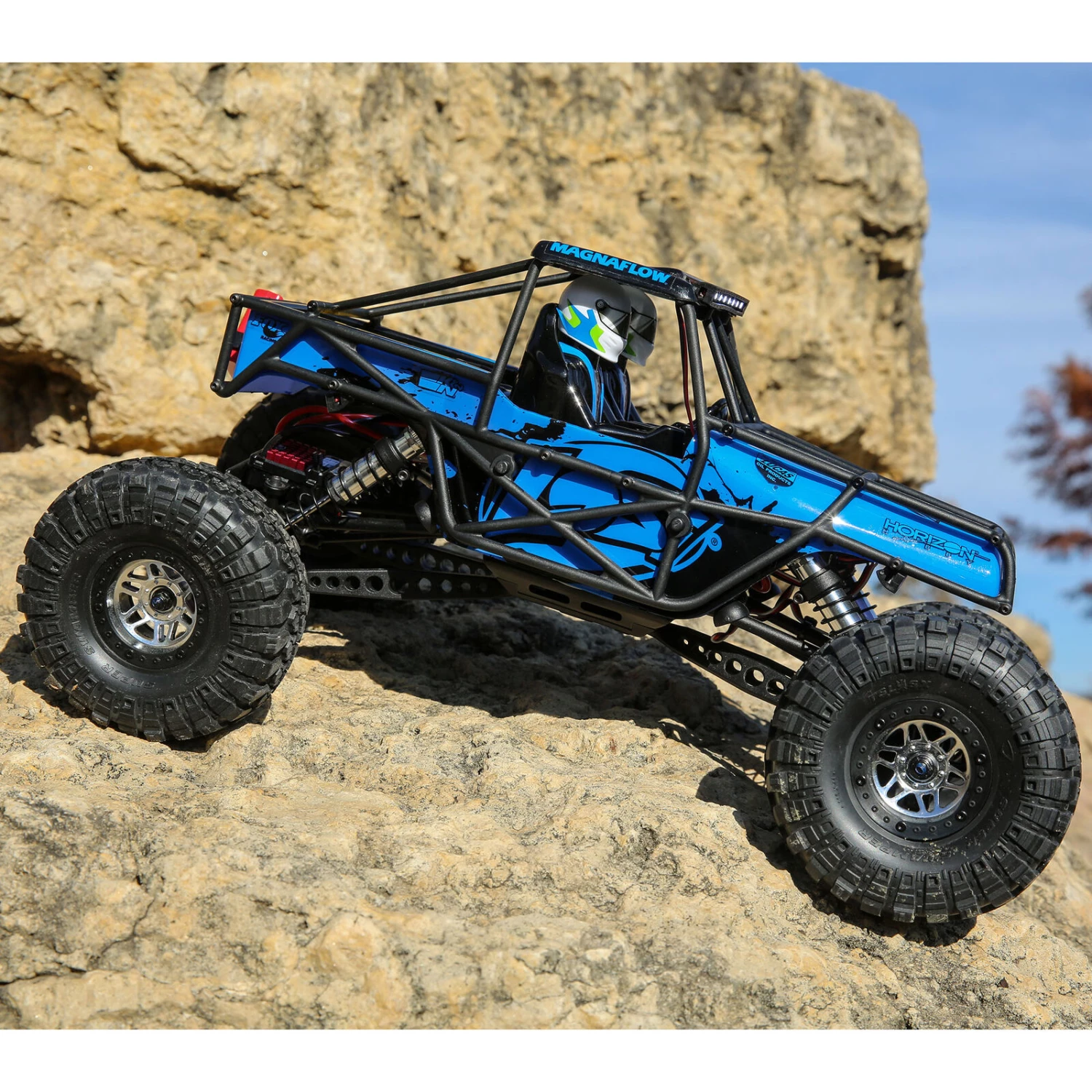 Losi 1/10 Night Crawler SE 4WD Rock Crawler Brushed RTR, Blue 7 Losi 1/10 Night Crawler SE 4WD Rock Crawler Brushed RTR, Blue - Image 5