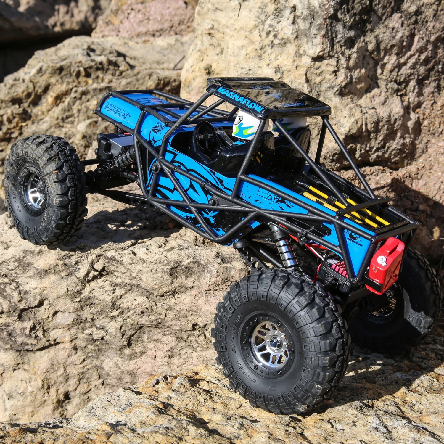 Losi 1/10 Night Crawler SE 4WD Rock Crawler Brushed RTR, Blue 10 Losi 1/10 Night Crawler SE 4WD Rock Crawler Brushed RTR, Blue - Image 8