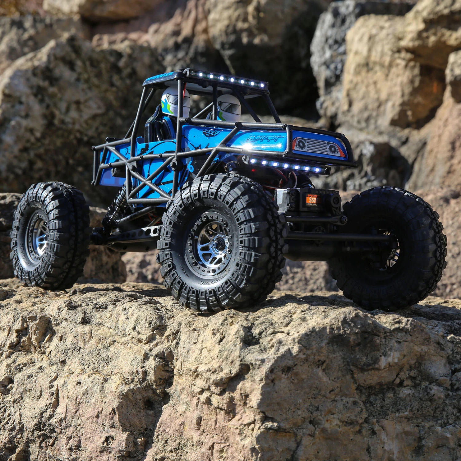 Losi 1/10 Night Crawler SE 4WD Rock Crawler Brushed RTR, Blue 12 Losi 1/10 Night Crawler SE 4WD Rock Crawler Brushed RTR, Blue - Image 10