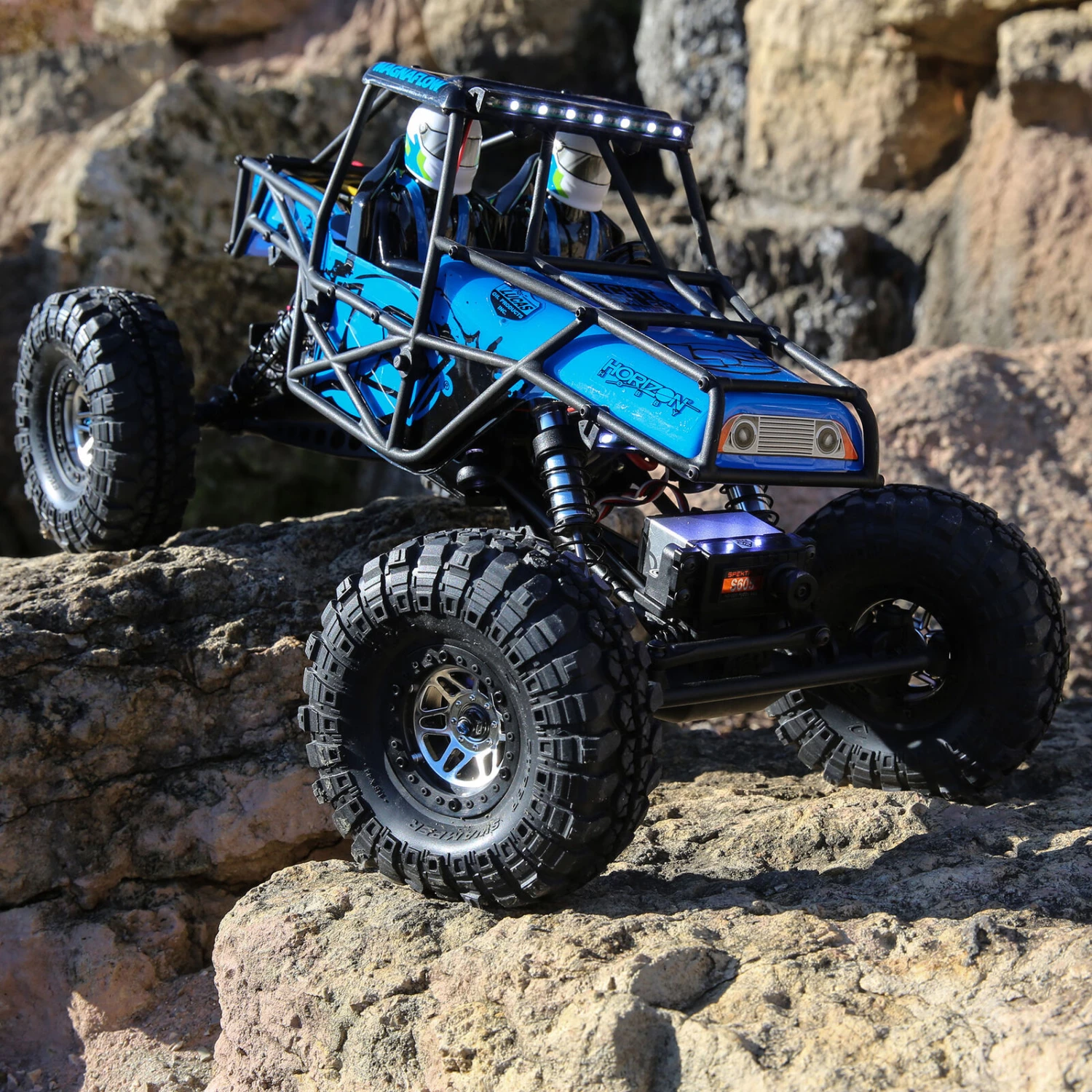 Losi 1/10 Night Crawler SE 4WD Rock Crawler Brushed RTR, Blue 13 Losi 1/10 Night Crawler SE 4WD Rock Crawler Brushed RTR, Blue - Image 11