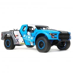 Losi 1/10 King Shocks Ford Raptor Baja Rey 4WD Brushless RTR with Smart Blu -Losi Sales LOS03020V2T1 A01 BB1U4EPW
