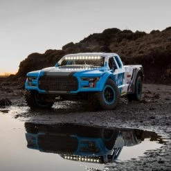 Losi 1/10 King Shocks Ford Raptor Baja Rey 4WD Brushless RTR with Smart Blu -Losi Sales LOS03020V2T1 A14 BB1U4EPW