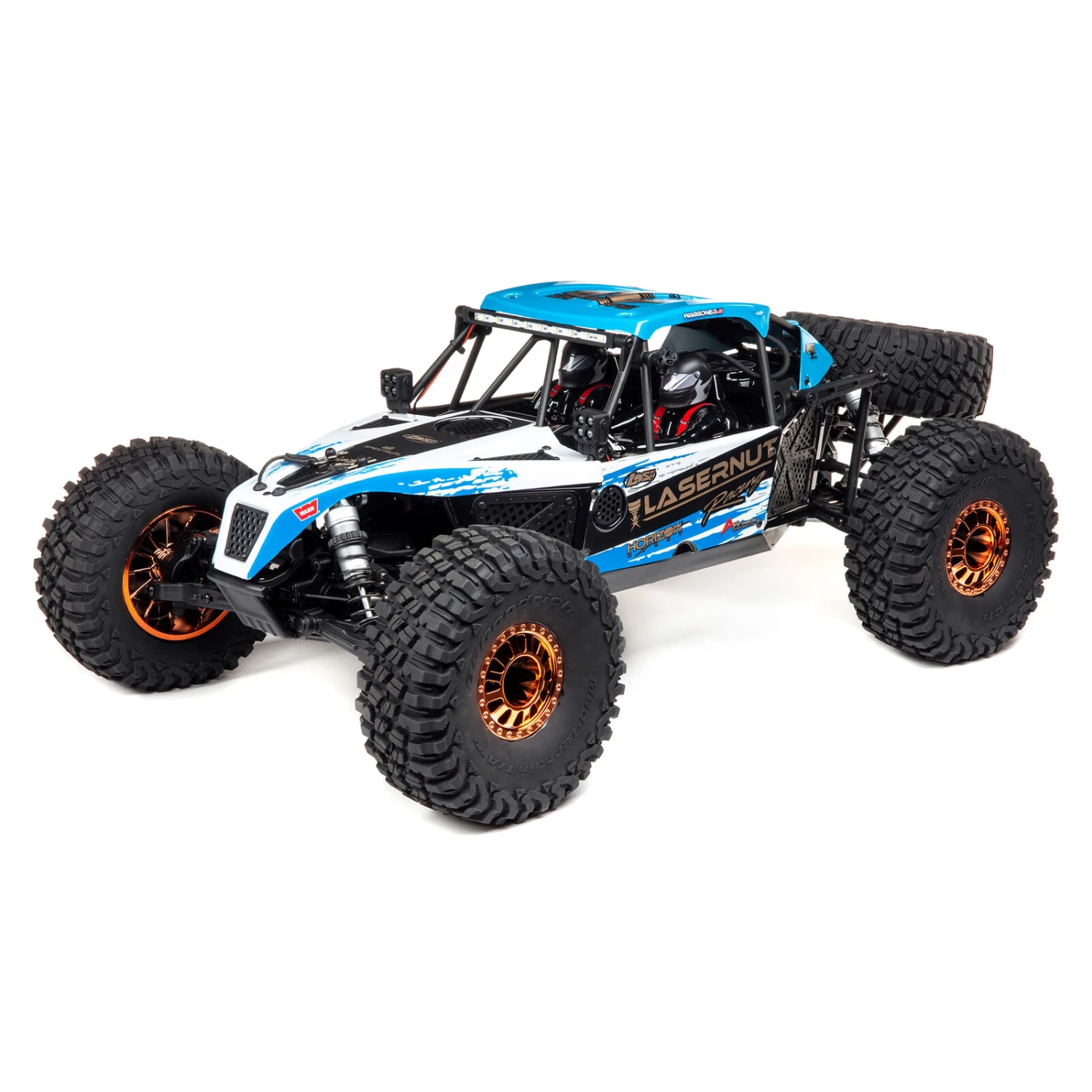 Losi 1/10 Lasernut U4 4WD Rock Racer Brushless RTR with Smart and AVC, Blue 3 Losi 1/10 Lasernut U4 4WD Rock Racer Brushless RTR with Smart and AVC, Blue