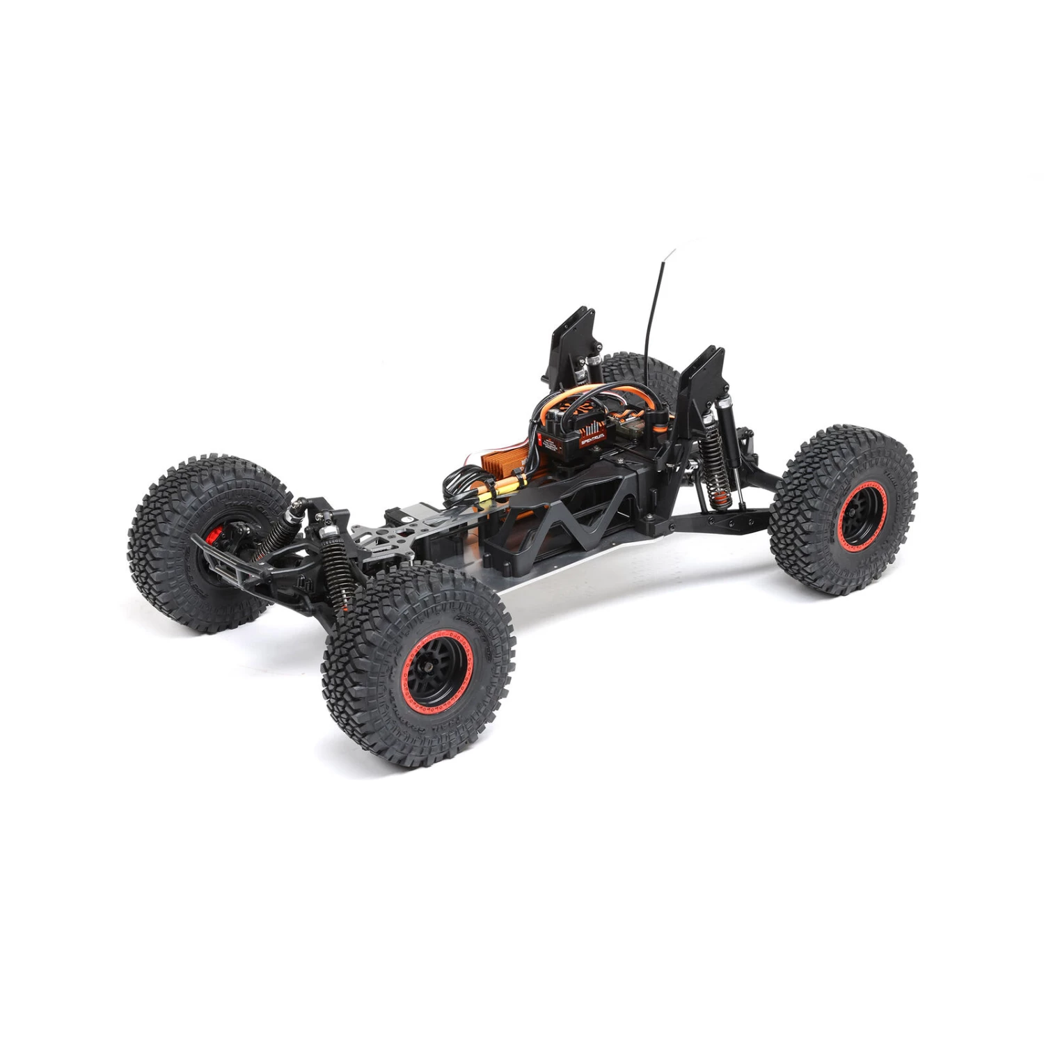 Losi 1/10 Hammer Rey U4 4WD Rock Racer Brushless RTR with Smart and AVC, Red 13 Losi 1/10 Hammer Rey U4 4WD Rock Racer Brushless RTR with Smart and AVC, Red - Image 11