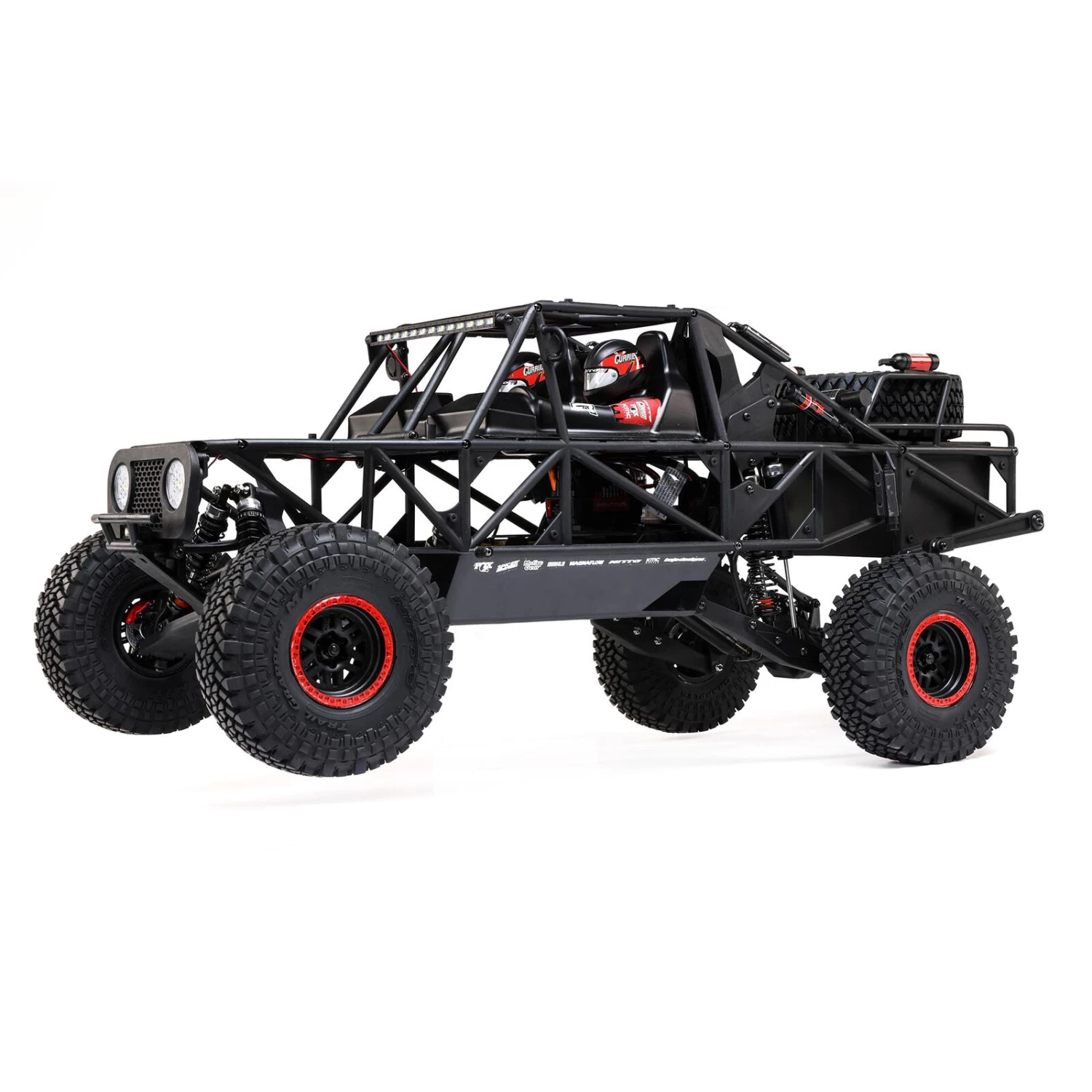 Losi 1/10 Hammer Rey U4 4WD Rock Racer Brushless RTR with Smart and AVC, Red 19 Losi 1/10 Hammer Rey U4 4WD Rock Racer Brushless RTR with Smart and AVC, Red - Image 17