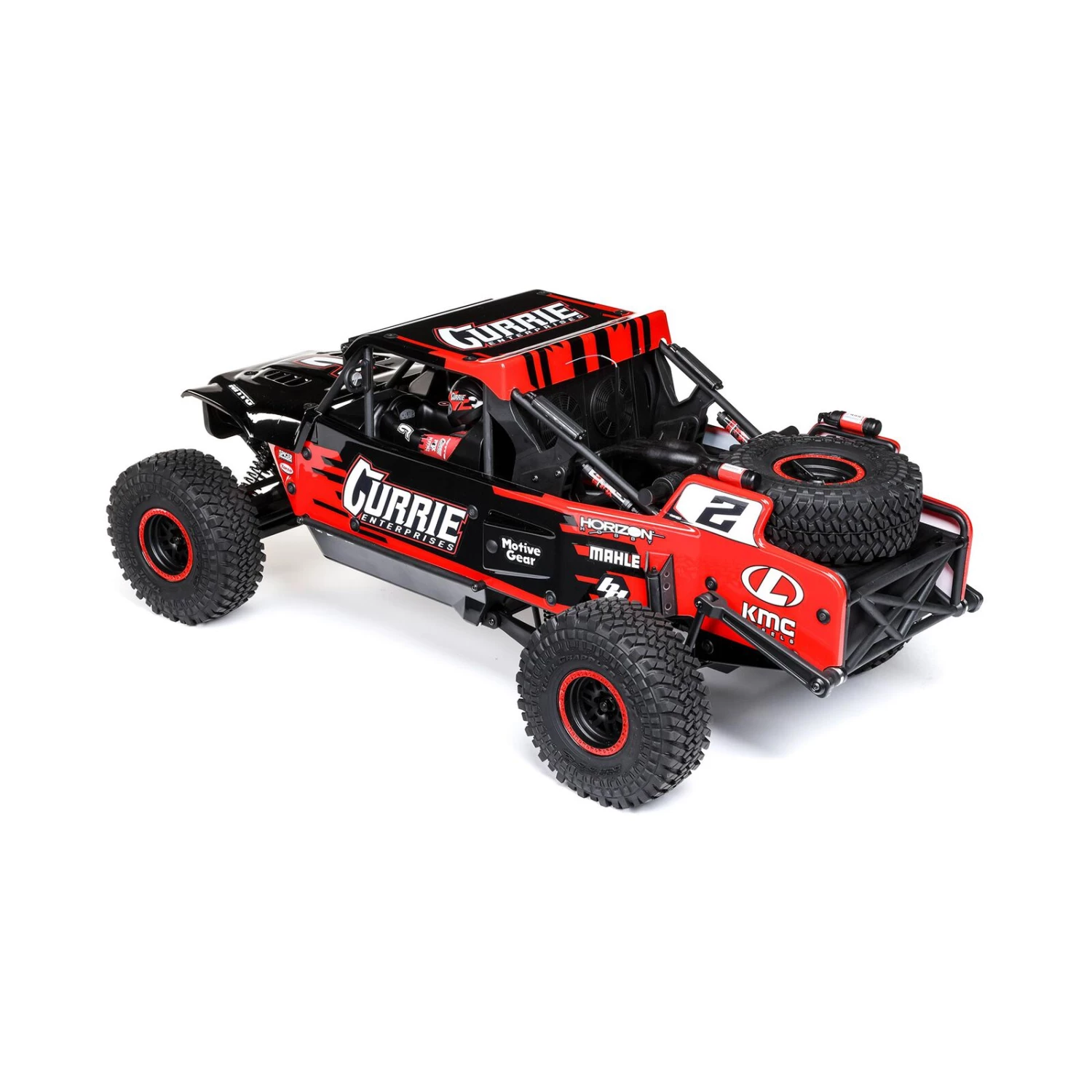 Losi 1/10 Hammer Rey U4 4WD Rock Racer Brushless RTR with Smart and AVC, Red 7 Losi 1/10 Hammer Rey U4 4WD Rock Racer Brushless RTR with Smart and AVC, Red - Image 5