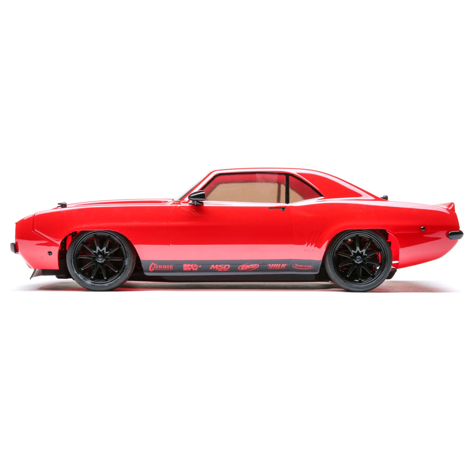 Losi 1/10 1969 Chevy Camaro V100 AWD Brushed RTR, Red 9 Losi 1/10 1969 Chevy Camaro V100 AWD Brushed RTR, Red - Image 7