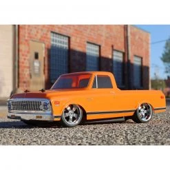 Losi 1/10 1972 Chevy C10 V100 AWD Pickup Truck Brushed RTR, Orange Blk -Losi Sales LOS03034T1 A0 7L3XU21J