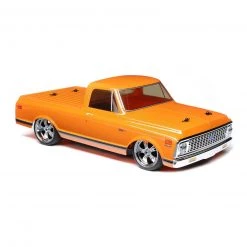 Losi 1/10 1972 Chevy C10 V100 AWD Pickup Truck Brushed RTR, Orange Blk -Losi Sales LOS03034T1 A20 7L3XU21J