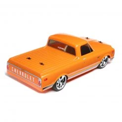 Losi 1/10 1972 Chevy C10 V100 AWD Pickup Truck Brushed RTR, Orange Blk -Losi Sales LOS03034T1 A21 7L3XU21J