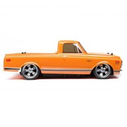Losi 1/10 1972 Chevy C10 V100 AWD Pickup Truck Brushed RTR, Orange Blk -Losi Sales LOS03034T1 A24 7L3XU21J