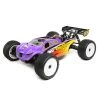 Losi 1/8 8IGHT-T 4WD Nitro Truggy RTR, Purple/Yellow -Losi Sales LOS04011V2 A00 DTLKYZXT