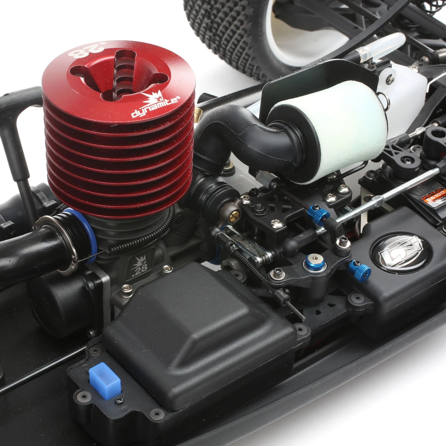 Losi 1/8 8IGHT-T 4WD Nitro Truggy RTR, Purple/Yellow 17 Losi 1/8 8IGHT-T 4WD Nitro Truggy RTR, Purple/Yellow - Image 15