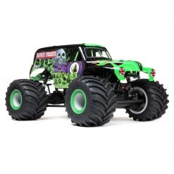 Losi LMT 4WD Solid Axle Monster Truck RTR, Grave Digger Grn -Losi Sales LOS04021T1 A01 QBTB6XLO