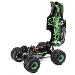 Losi LMT 4WD Solid Axle Monster Truck RTR, Grave Digger Grn -Losi Sales LOS04021T1 A10 QBTB6XLO