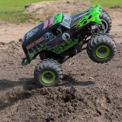 Losi LMT 4WD Solid Axle Monster Truck RTR, Grave Digger Grn -Losi Sales LOS04021T1 A16 QBTB6XLO