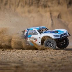 Losi 1/5 5IVE-T 2.0 V2 4WD SCT Gas BND: Gray/Blue/White -Losi Sales LOS05014V2T1 A20 19RG24V5