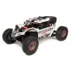 Losi 1/6 Super Rock Rey V2 4WD Rock Racer Brushless RTR, White Wht -Losi Sales LOS05016V2T1 A00 UJSW1RUE