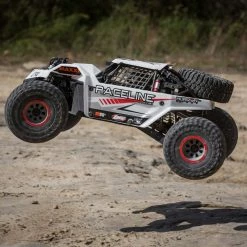 Losi 1/6 Super Rock Rey V2 4WD Rock Racer Brushless RTR, White Wht -Losi Sales LOS05016V2T1 A01 UJSW1RUE