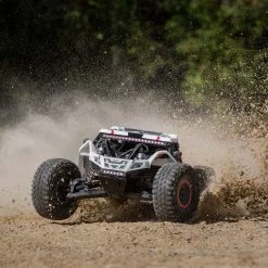 Losi 1/6 Super Rock Rey V2 4WD Rock Racer Brushless RTR, White Wht -Losi Sales LOS05016V2T1 A02 UJSW1RUE