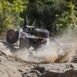 Losi 1/6 Super Rock Rey V2 4WD Rock Racer Brushless RTR, White Wht -Losi Sales LOS05016V2T1 A04 UJSW1RUE