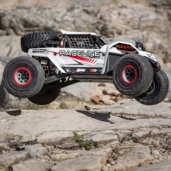 Losi 1/6 Super Rock Rey V2 4WD Rock Racer Brushless RTR, White Wht -Losi Sales LOS05016V2T1 A05 UJSW1RUE