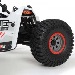 Losi 1/6 Super Rock Rey V2 4WD Rock Racer Brushless RTR, White Wht -Losi Sales LOS05016V2T1 A09 UJSW1RUE
