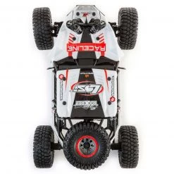 Losi 1/6 Super Rock Rey V2 4WD Rock Racer Brushless RTR, White Wht -Losi Sales LOS05016V2T1 A24 UJSW1RUE