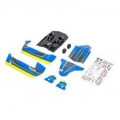 Losi 1/14 Painted Body Set, Blue/Yellow: Mini 8IGHT-DB