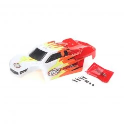 Losi Body, Red/White: Mini-T 2.0