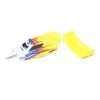 Losi Body & Wing, Yellow/White: Mini-B 1 Losi Body & Wing, Yellow/White: Mini-B -Losi Sales LOS210023 A0 KHK4EOLX