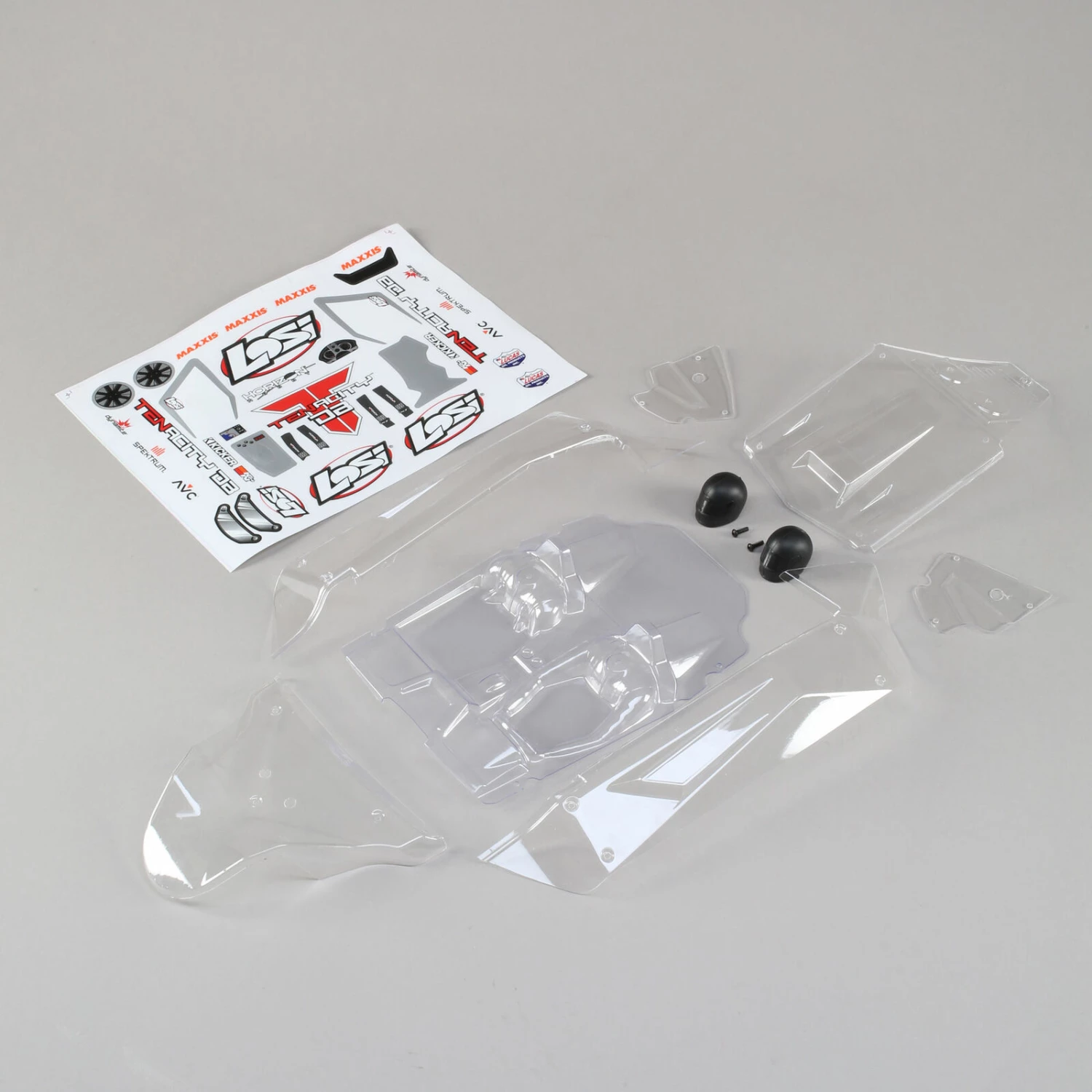 Losi 1/10 Clear Body Set: Tenacity DB 3 Losi 1/10 Clear Body Set: Tenacity DB