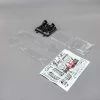 Losi Body/Driver Set, Clear: Hammer Rey