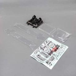 Losi Body/Driver Set, Clear: Hammer Rey