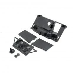 Losi Rear Bulkhead, Fan Panel, Mudguards: Baja Rey