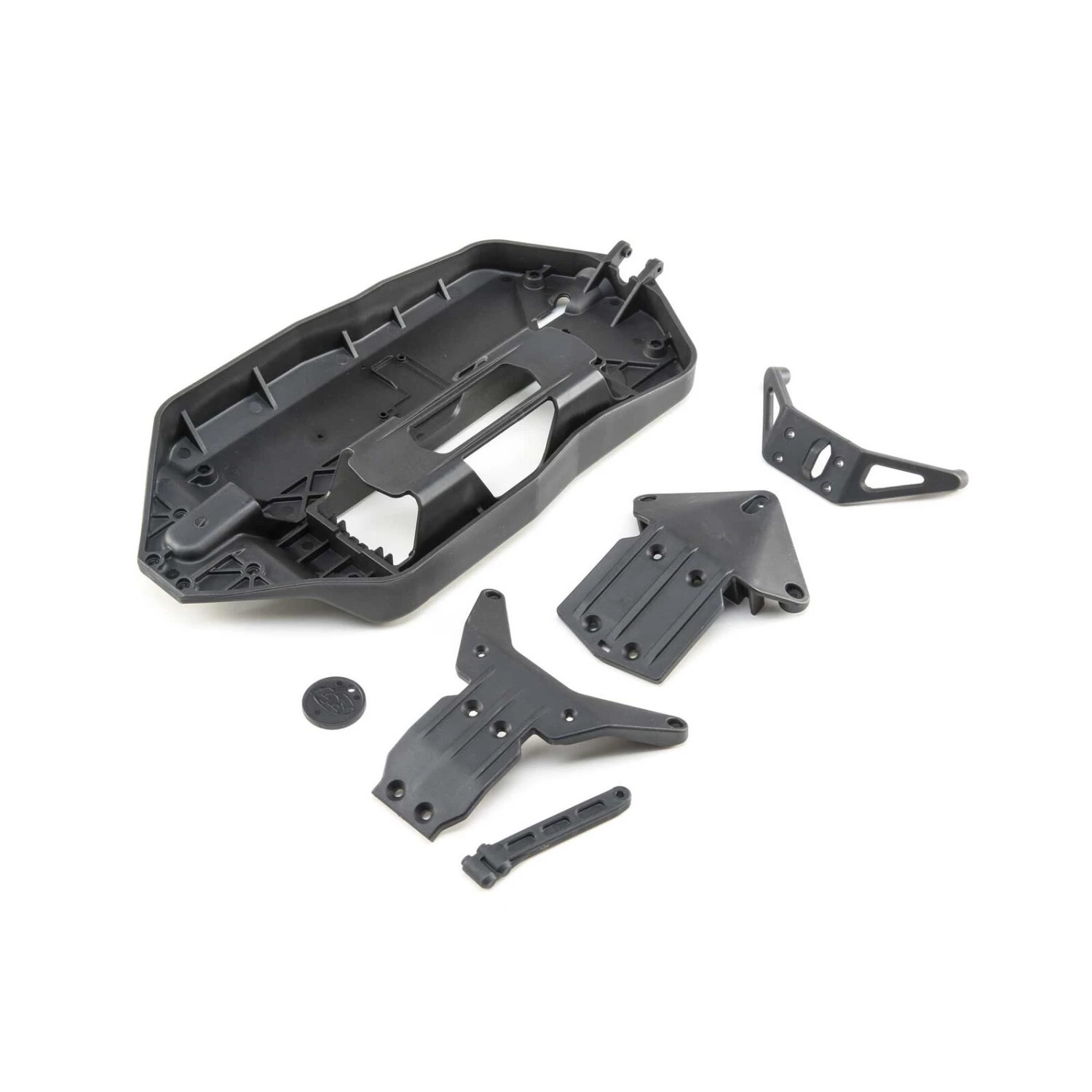 Losi Chassis and Skid Plates: TENACITY MT 3 Losi Chassis and Skid Plates: TENACITY MT