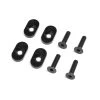 Losi EngineMountInsert & Screws 21T, Black(4): DBXL 2.0 -Losi Sales LOS232139 A00 AMQW5F7E