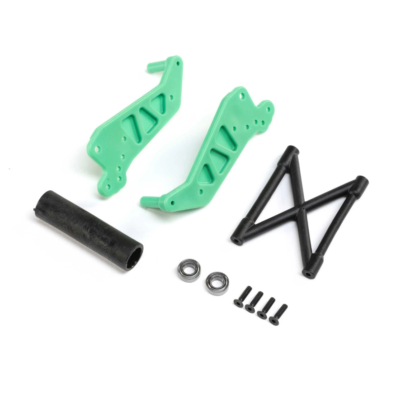 Losi Wheelie Bar Set, Green: LMT 3 Losi Wheelie Bar Set, Green: LMT