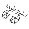Losi Side Cage and Lower Bar, Black: LMT -Losi Sales LOS241040 A00 S53PY629